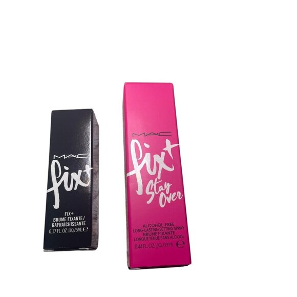 MAC Fix+ & Laura Mercier Set w/ Clinique Bag - Setting Sprays, Powder, Eye Stick - Picture 3 of 7